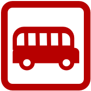 Icon representing a bus