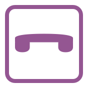 Icon representing telephone communication